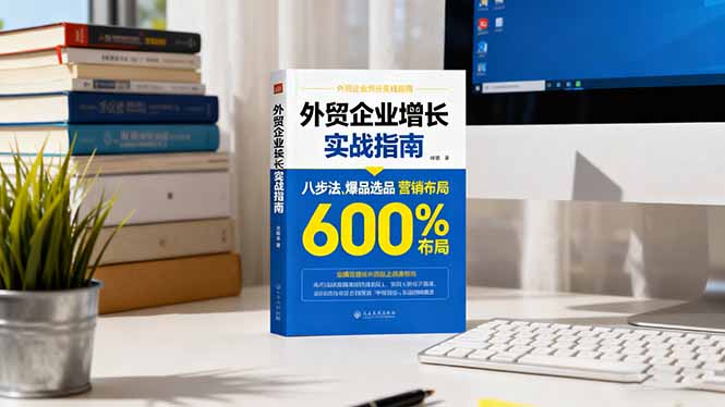 外贸企业增长实战指南，八步法、爆品选品、营销布局，业绩增长300%-藏宝阁