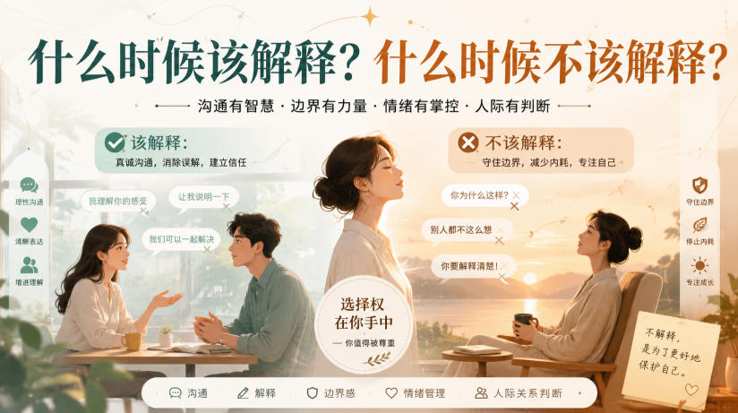 付费文章：什么时候该解释？什么时候不该解释？-藏宝阁