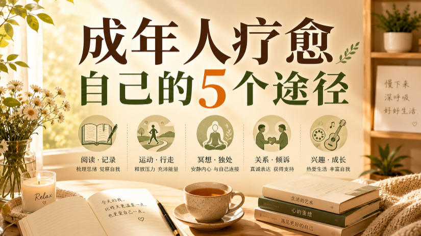 付费文章：成年人疗愈自己的5个途径-藏宝阁