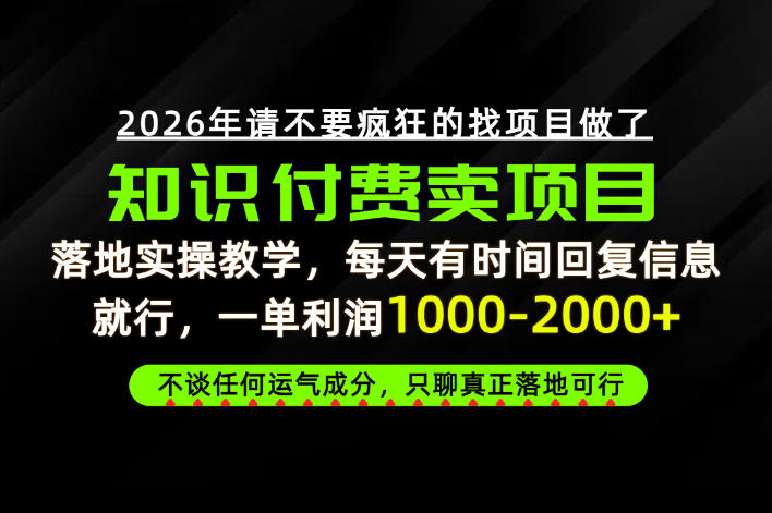 为什么做项目总是被割，为什么卖项目月入10w+，我们普通人应该怎么真正开始賺钱？【揭秘】-藏宝阁
