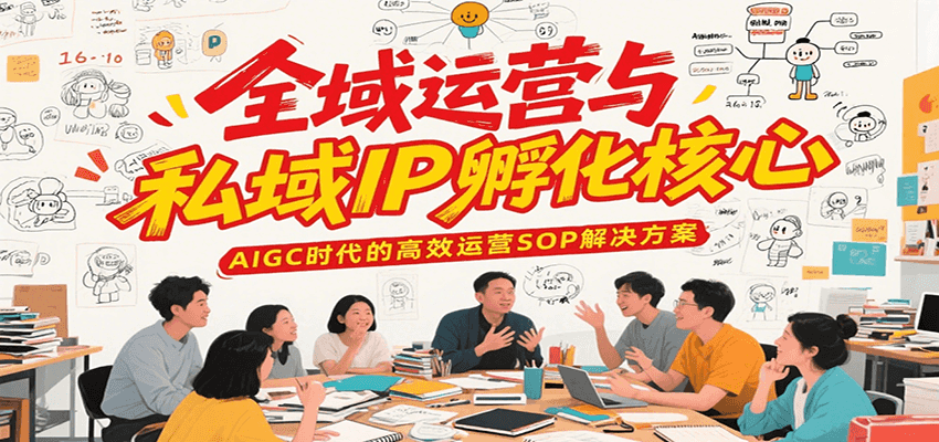 全域运营与私域IP孵化核心，AIGC时代的高效运营SOP解决方案-藏宝阁