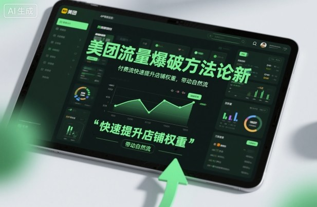 美团流量爆破方法论，付费流快速提升店铺权重，带动自然流-藏宝阁