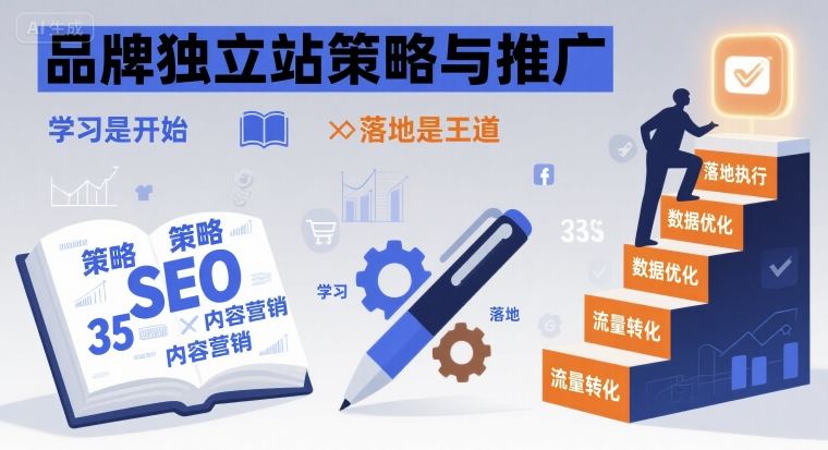 品牌独立站策略与推广，学习是开始，落地是王道-藏宝阁