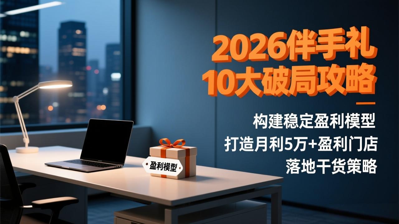 2026伴手礼10大破局攻略：构建稳定盈利模型，打造月利5万+盈利门店，落地干货策略-藏宝阁