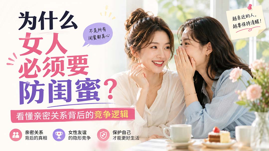 付费文章：为什么女人必须要防闺蜜？看懂亲密关系背后的竞争逻辑-藏宝阁