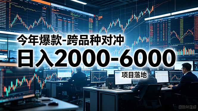 今年爆款-跨品种对冲日入2000-6000，项目落地！-藏宝阁