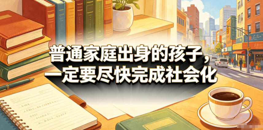 付费文章：普通家庭出身的孩子，一定要尽快完成社会化-藏宝阁