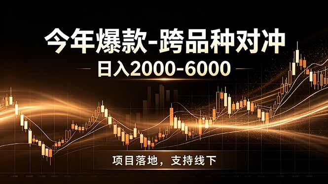 全新跨品种对冲模式上线！日稳定盈利 2000-6000，合规长久可批量放大-藏宝阁