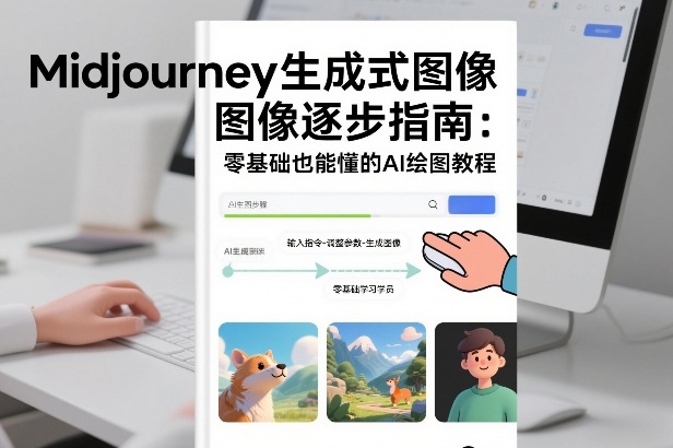 Midjourney生成式图像逐步指南：零基础也能懂的AI绘图教程-藏宝阁