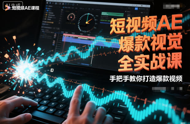 短视频AE爆款视觉全实战课，手把手教你打造爆款视频-藏宝阁