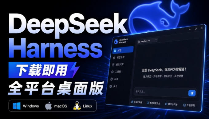 Github上近20万Stars，Harness现在可以双击运行使用了，Harness全平台桌面版-藏宝阁