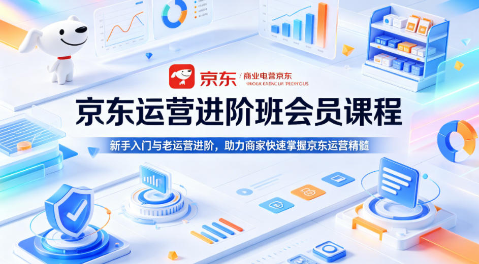 京东运营进阶班会员课程，新手入门与老运营进阶，助力商家快速掌握京东运营精髓-藏宝阁