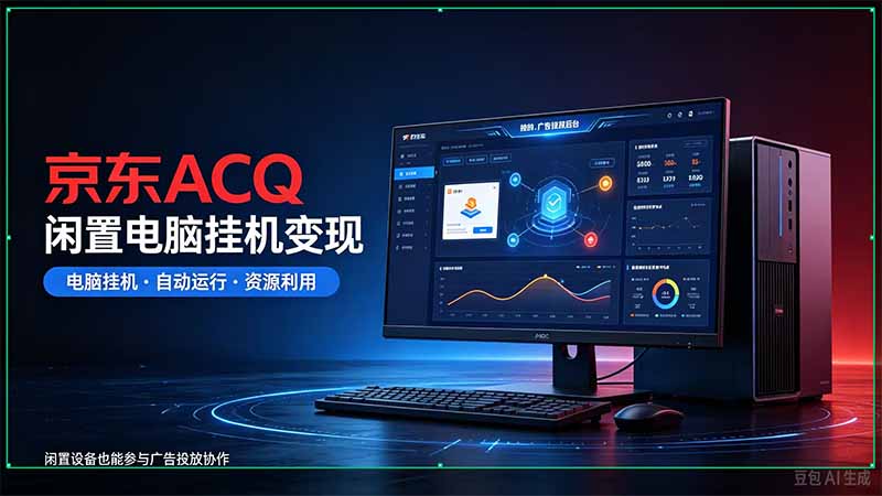 京东ACQ是什么？闲置电脑挂机采集项目拆解-藏宝阁