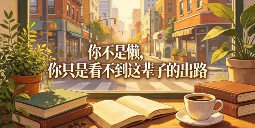 付费文章：你不是懒，你只是看不到这辈子的出路-藏宝阁