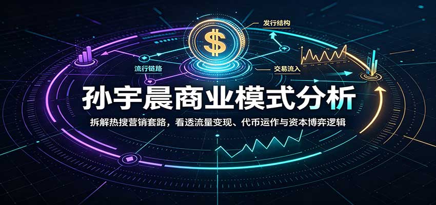 孙宇晨商业模式分析：拆解热搜营销套路，看透流量变现、代币运作与资本博弈逻辑-藏宝阁