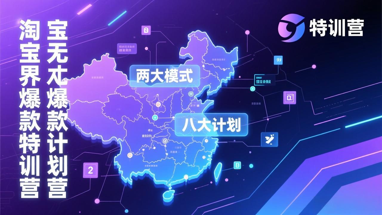 淘宝无界爆款训练营：2026年1月杭州线下高端集训课，3天构建两大模式八大计划体系-藏宝阁