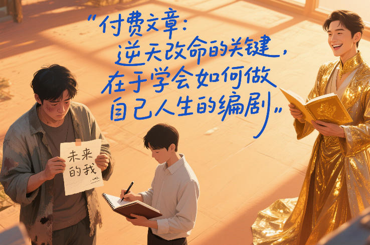 付费文章：逆天改命的关键，在于学会如何做自己人生的编剧-藏宝阁