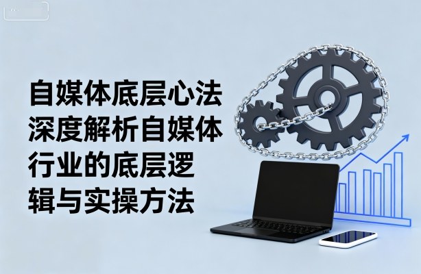 自媒体底层心法，深度解析自媒体行业的底层逻辑与实操方法-藏宝阁