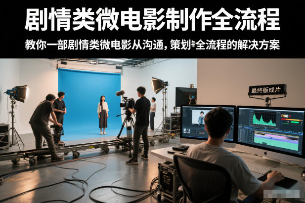 剧情类微电影制作全流程，教你一部剧情类微电影从沟通，策划到拍摄制作全流程的解决方案-藏宝阁