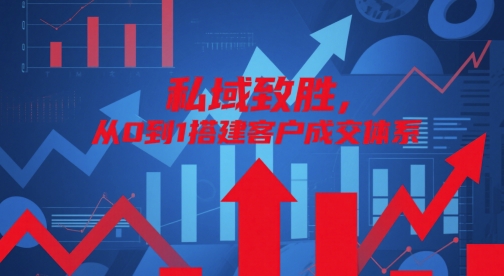 私域致胜，从0到1搭建客户成交体系-藏宝阁