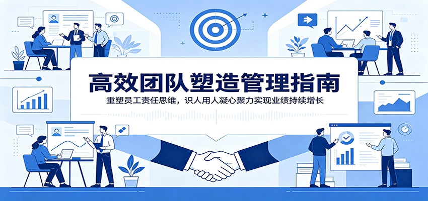 高效团队塑造管理指南：重塑员工责任思维，识人用人凝心聚力实现业绩持续增长-藏宝阁