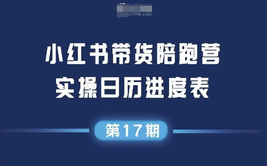 小红书第17期带货陪跑营，不囤货，无不直播，无不投流，通过选品+笔记内容+测品+笔记铺量+矩阵运营打爆款-藏宝阁