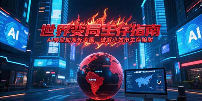 付费文章《世界变局生存指南，AI转型加海外突围，破解小城市生存陷阱》-藏宝阁