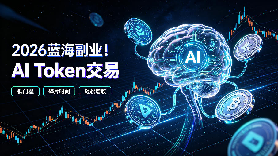 2026全新风口副业｜AI智能Token交易，空闲时间轻松 賺 收益，无需全天盯盘【揭秘】-藏宝阁