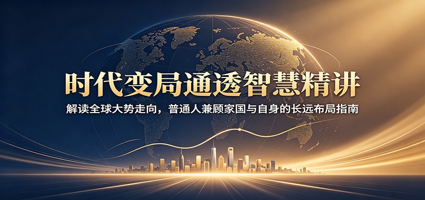 时代变局通透智慧精讲：解读全球大势走向，普通人兼顾家国与自身的长远布局指南-藏宝阁