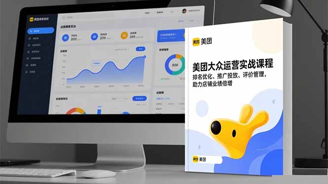 美团大众运营实战课程，排名优化、推广投放、评价管理，助力店铺业绩倍增-藏宝阁