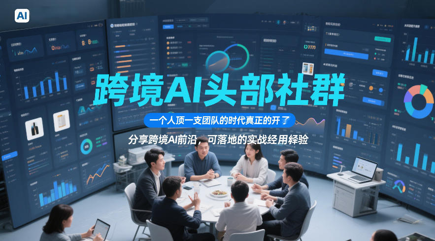 跨境AI头部社群，一个人顶一支团队的时代真正的开始了，分享跨境AI前沿，可落地的实战经验(更新6月19日)-藏宝阁