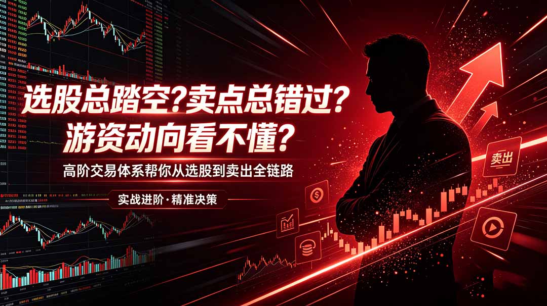 选股总踏空？卖点总错过？游资动向看不懂？高阶交易体系帮你从选股到卖出全链路(更新6月-藏宝阁