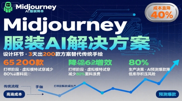 AI在服装领域的运用，使用midjourney做服装辅助企业降低成本-藏宝阁