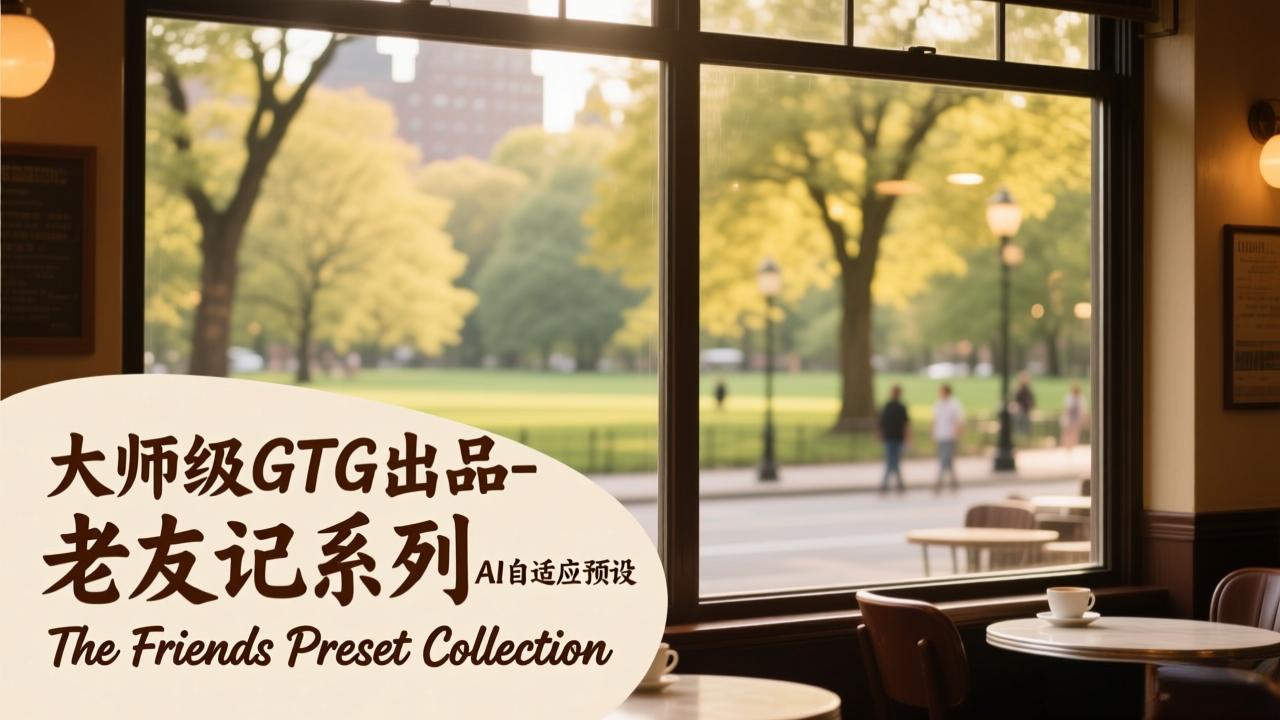 大师级GTG出品-老友记系列AI自适应预设The Friends Preset Collection-藏宝阁