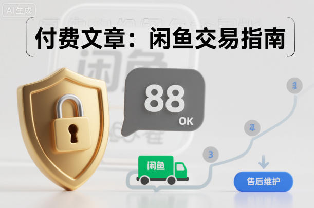付费文章：闲鱼交易指南，怎么才能降低被坑被马扁的概率-藏宝阁
