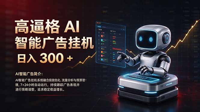 普通人的 AI 副业机会，日入300+新手小白也能起步，-藏宝阁