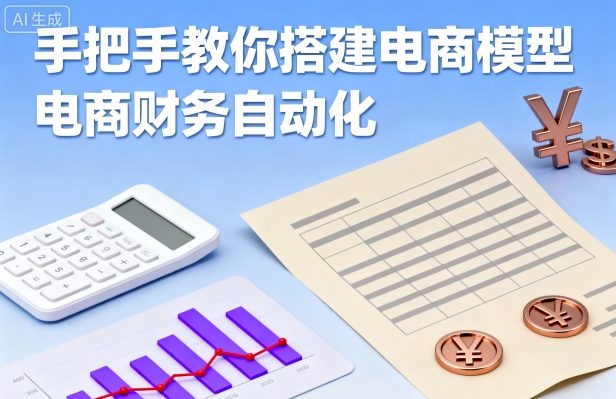 手把手教你搭建电商模型-电商财务自动化-藏宝阁