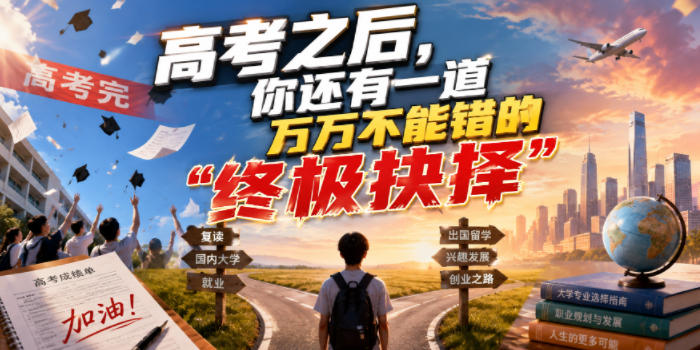 付费文章：高考之后，你还有一道万万不能错的“终极抉择”-藏宝阁