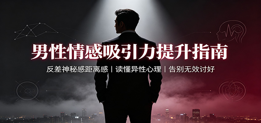 男性情感吸引力提升指南：反差神秘感距离感，读懂异性心理，告别无效讨好-藏宝阁