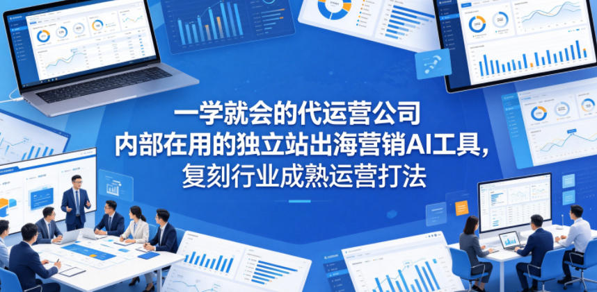 一学就会的代运营公司内部在用的独立站出海营销AI工具，复刻行业成熟运营打法-藏宝阁
