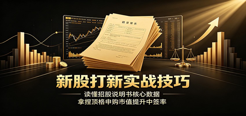 新股打新实战技巧:读懂招股说明书核心数据,拿捏顶格申购市值提升中签率-藏宝阁