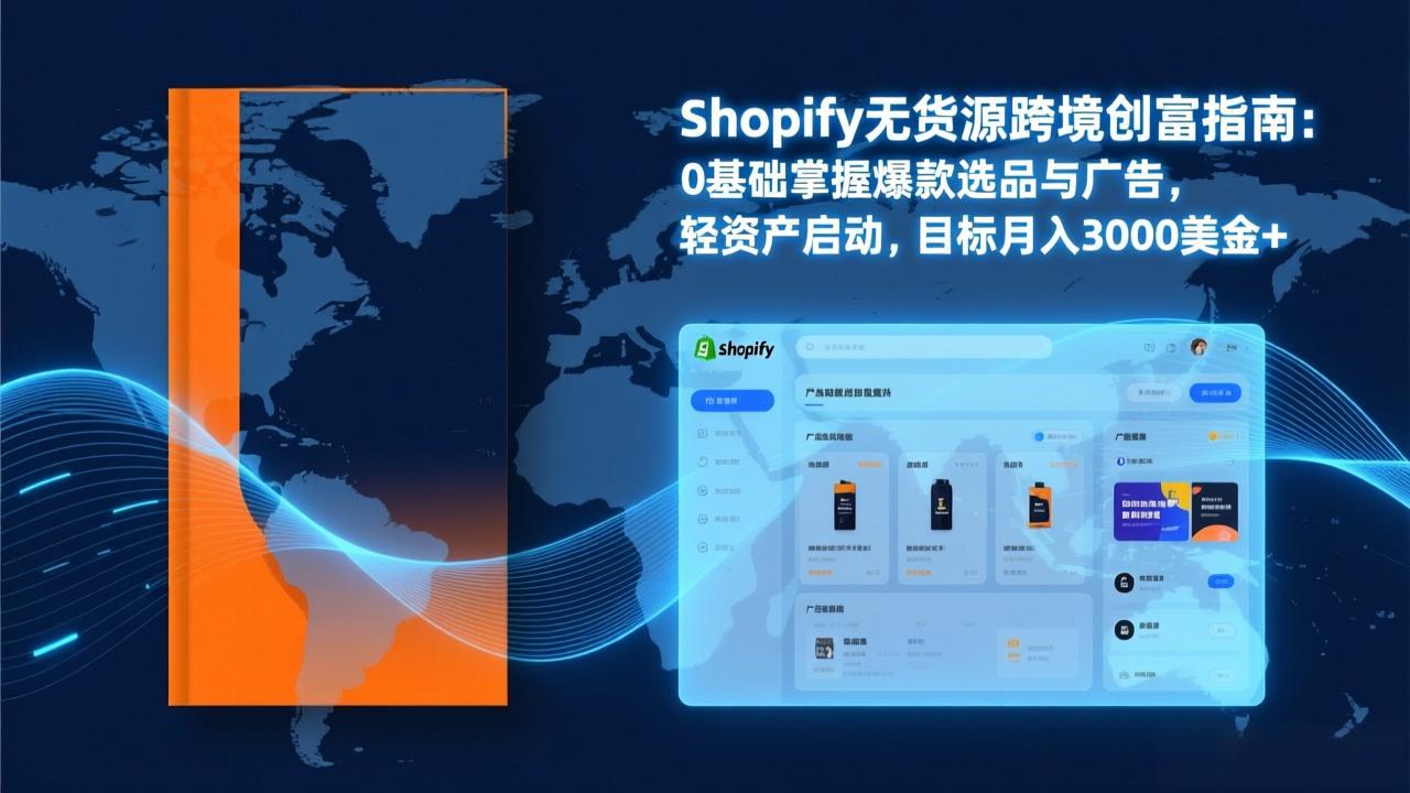Shopify爆款打法实战：从选品到广告投放，复制爆款模型，驱动独立站月销售额破万刀-藏宝阁