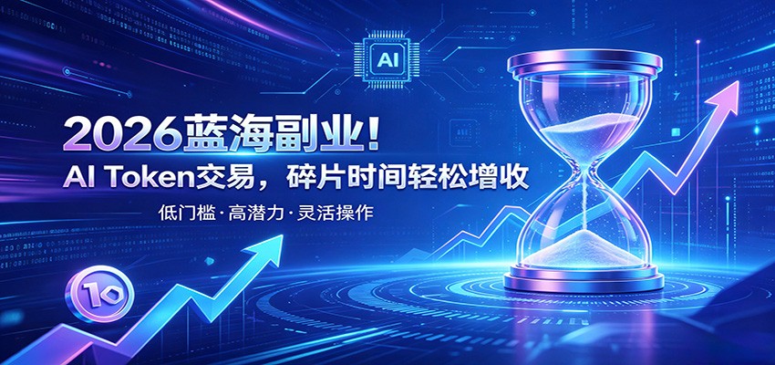 AI Token算力赛道！普通人可入局的数字副业，零门槛快速起步-藏宝阁