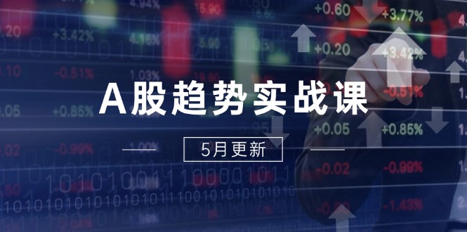 A股趋势实战课：主力动向+政策红利，2025全年策略5月更新-藏宝阁