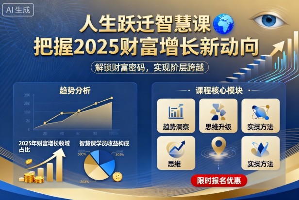 人生跃迁智慧课，把据2025财富增长新动向-藏宝阁