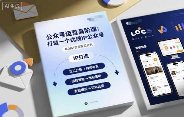 公众号运营高阶课，打造一个优质IP公众号-藏宝阁