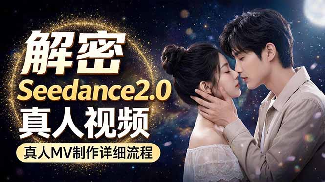 Seedance 2.0电影级真人 MV全流程拆解：提示词、运镜、粒子特效，手把手实操-藏宝阁