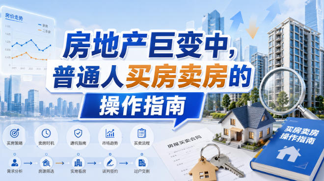 付费文章：房地产巨变中，普通人买房卖房的操作指南【上篇+下篇】-藏宝阁