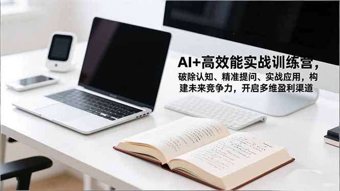 AI+高效能实战训练营，破除认知、精准提问、实战应用，构建未来竞争力，开启多维盈利渠道-藏宝阁