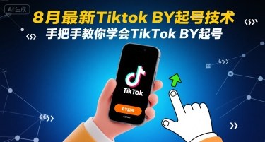 8月最新Tiktok搬运起号技术，手把手教你学会TikTok搬运起号-藏宝阁